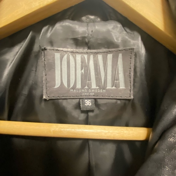 Jofama leather jacket - Picture 1 of 8